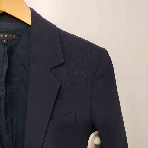 セオリー theory COL.890 Tailor Gabe N ウール 1B テーラードジャケット レディース JPN:4