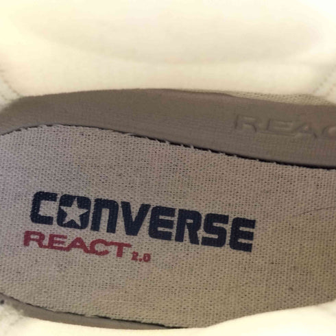 コンバースリアクト CONVERSE REACT LEATHER ALL STAR SG CHUNK SHIN-HI レディース UK:24