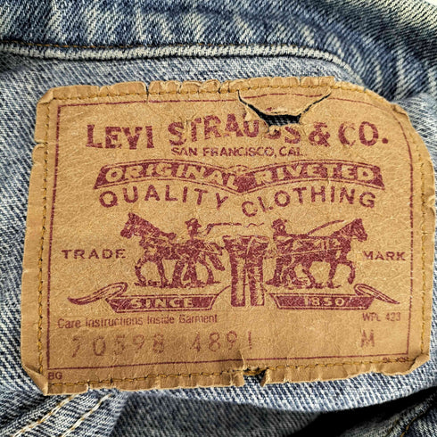 リーバイス Levis 91年製 USA製 ボタン裏527 トラッカージャケット メンズ JPN:M