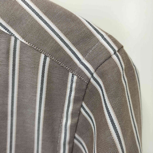 ポールスチュアート Paul Stuart 24AW オックスストライプシャツ メンズ JPN:M