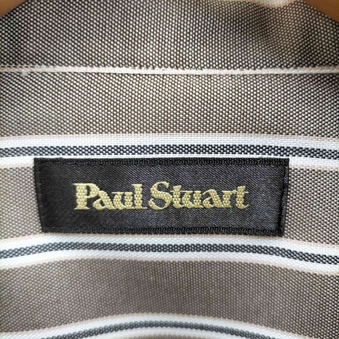 ポールスチュアート Paul Stuart 24AW オックスストライプシャツ メンズ JPN:M