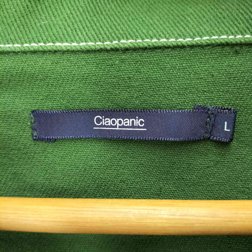 チャオパニック Ciaopanic ステッチデザインデニムジャケット メンズ JPN:L