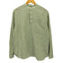 カルバンクライン CALVIN KLEIN Relaxed Fit ロゴ刺繍バンドカラーシャツ メンズ JPN:S
