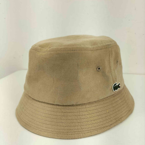 ラコステ LACOSTE ワンポイントワニロゴコーデュロイハット メンズ
