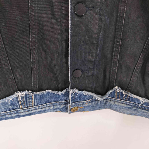 ディーゼル DIESEL コーティング デニムジャケット メンズ JPN:XL