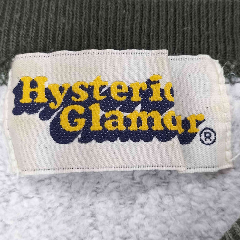 ヒステリックグラマー HYSTERIC GLAMOUR 00S 裾刺繍ボーダースウェット レディース FREE