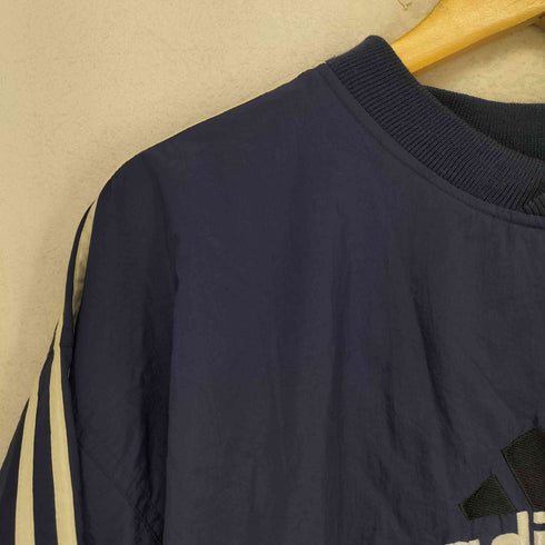 アディダス adidas 90S 万国旗タグ パフォーマンスロゴ刺繍サイドジップナイロンピステ メンズ JPN:M