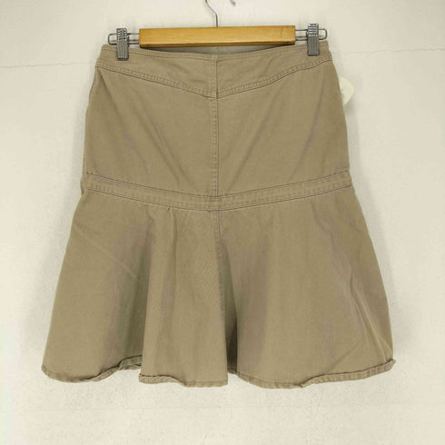 ディーゼル DIESEL 90~00S フロント刺繍コットンマリンマーメイドスカート レディース 26