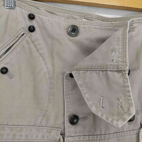 ディーゼル DIESEL 90~00S フロント刺繍コットンマリンマーメイドスカート レディース 26