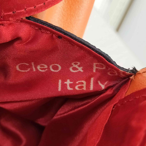 Cleo&Patek バイカラー デザイン トートバッグ レディース