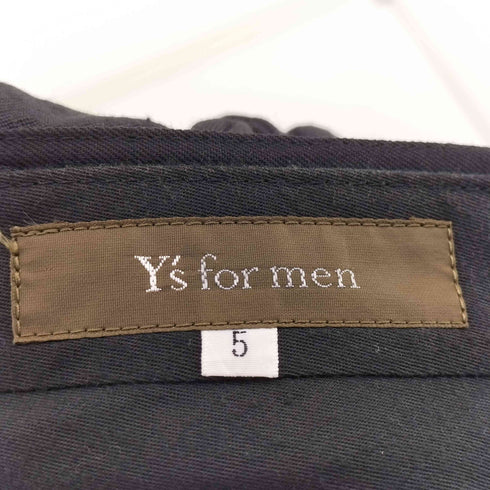 ワイズフォーメン Ys for men 13SS 2タック ウール ギャバ スラックス パンツ メンズ 5