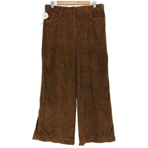 マックスマーラウィークエンド MAX MARA WEEKEND ワイド コーデュロイ パンツ メンズ EUR:46-48