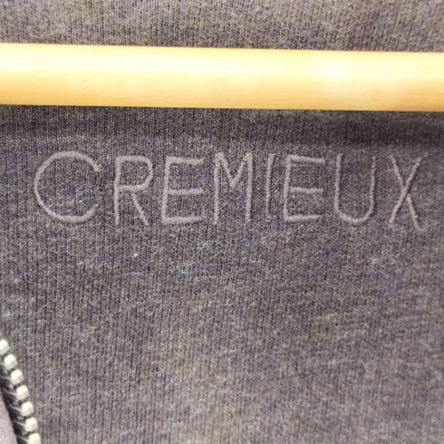 ダニエルクレミュ DANIEL CREMIEUX ハーフジップアップスウェット エルボーパッチ メンズ