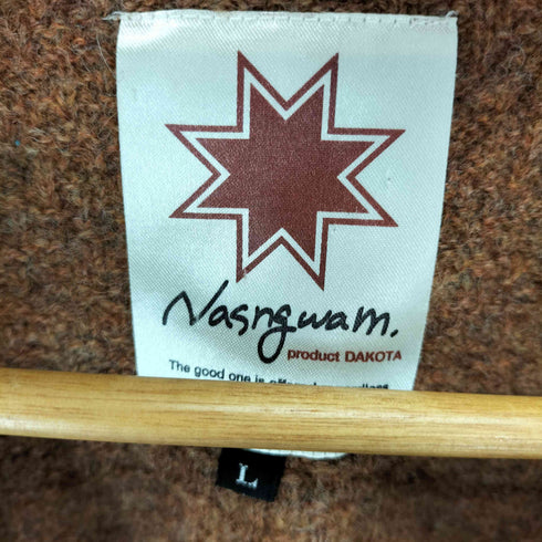 Nasngwam ウールカーディガン メンズ import:L