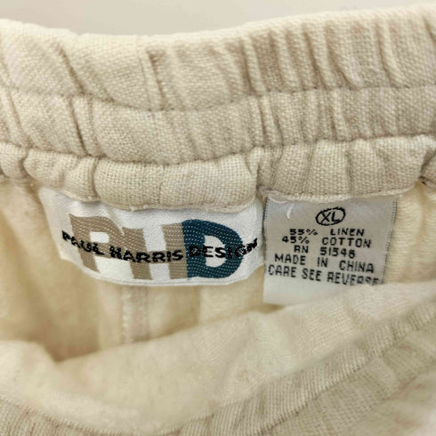 ポールハリスデザイン PAUL HARRIS DESIGN 90S リネン混 イージーパンツ メンズ JPN:XL