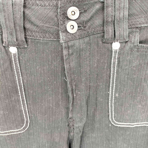 00S フレアパンツ ホワイトステッチ Y2K メンズ 10