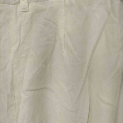 イッセイミヤケ ISSEY MIYAKE 90-2000S 銀タグ 裾メッシュ レーヨン混 リネン イージーパンツ メンズ JPN:2