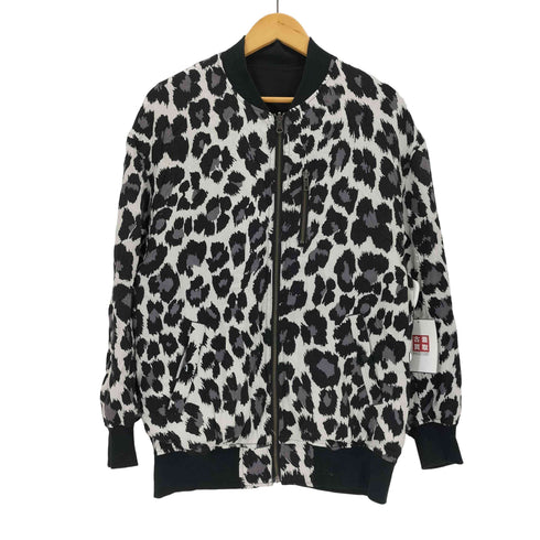 マウジー moussy ブルゾン リバーシブル レオパード レディース 2