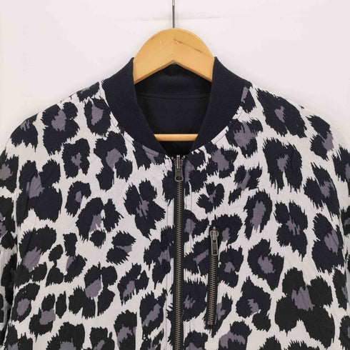 マウジー moussy ブルゾン リバーシブル レオパード レディース 2