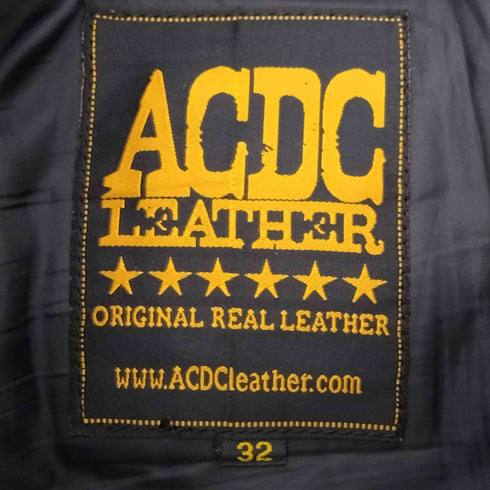 ACDC レザーパンツ メンズ 32