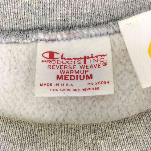チャンピオン Champion usa製 赤単復刻 reverse weave クルーネックスウェット メンズ JPN:M