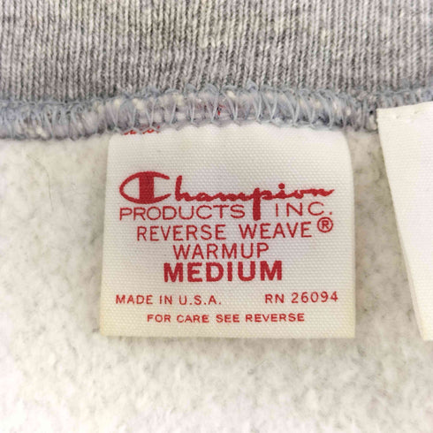 チャンピオン Champion usa製 赤単復刻 reverse weave クルーネックスウェット メンズ JPN:M