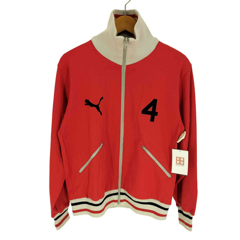 プーマ PUMA 90-00S ヒットユニオン製 フロッキープリント ハイネック トラックジャケット ジャージ メンズ JPN:L