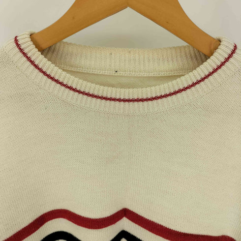 KATIN オーバル ロゴ刺繍 3Dライン ニット サーフ メンズ
