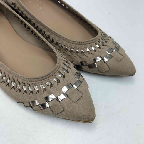 ルタロン Le Talon ポインテッドサシメッシュフラット パンプス レディース JPN:25