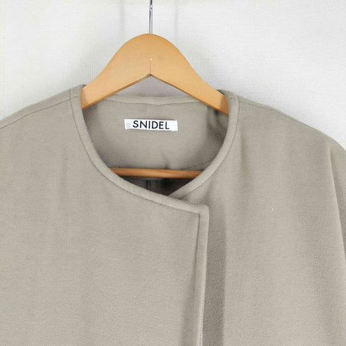 スナイデル snidel 20ss ノーカラーリバーライクコート レディース ONE SIZE