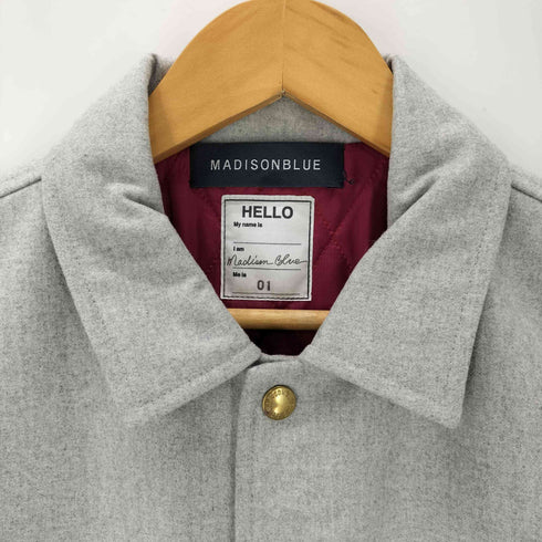 マディソンブルー MADISONBLUE WOOL FLANNEL LONG COACH JKT レディース JPN:S