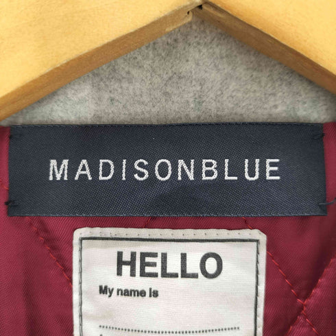 マディソンブルー MADISONBLUE WOOL FLANNEL LONG COACH JKT レディース JPN:S
