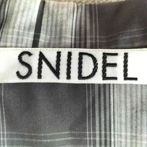 スナイデル snidel 21aw コルセットデザインシャツワンピース レディース 1