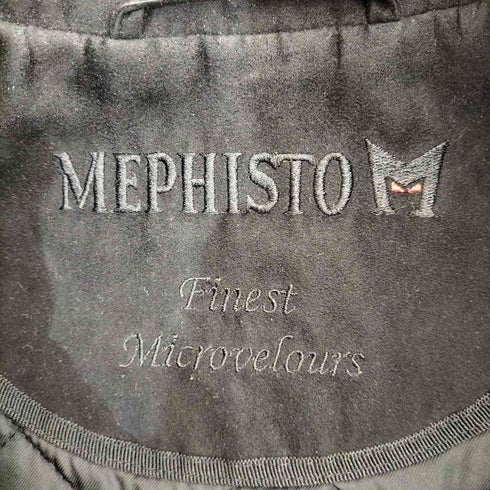 メフィスト Mephisto フェイクスエード ジップアップブルゾン メンズ