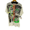 ディーゼル DIESEL T-DARIA-YB スカルリネン半袖Tシャツ レディース JPN:M