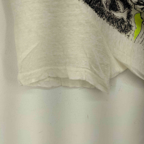 ディーゼル DIESEL T-DARIA-YB スカルリネン半袖Tシャツ レディース JPN:M