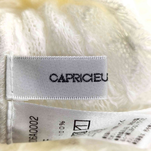 カプリシュレマージュ CAPRICIEUX LEMAGE メッシュ柄ロンT レディース FREE