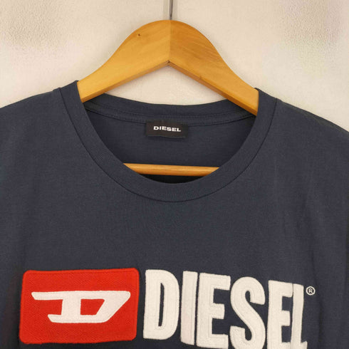 ディーゼル DIESEL ワッペンロゴ クルーネックTシャツ レディース 16