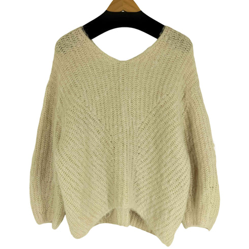 スナイデル snidel 22aw モヘアVネックプルオーバー レディース ONE SIZE