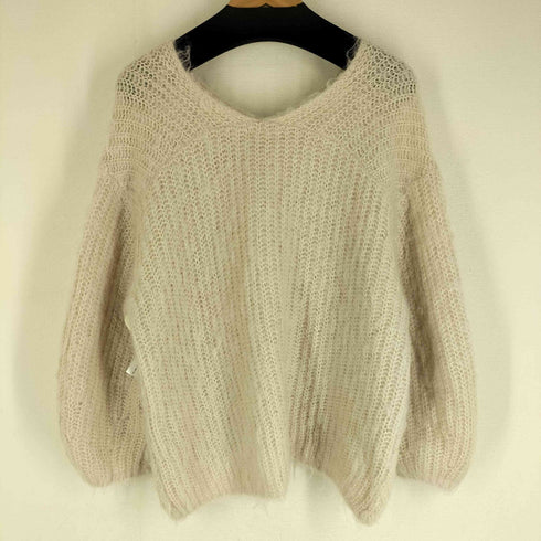 スナイデル snidel 22aw モヘアVネックプルオーバー レディース ONE SIZE