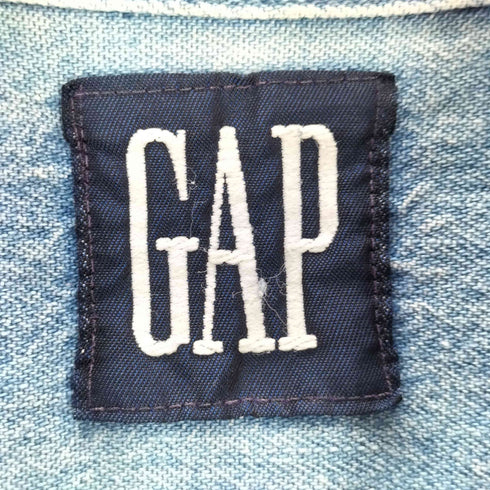 ギャップ Gap 90s-00s OLD GAP USA製 デニムシャツ メンズ JPN:XL