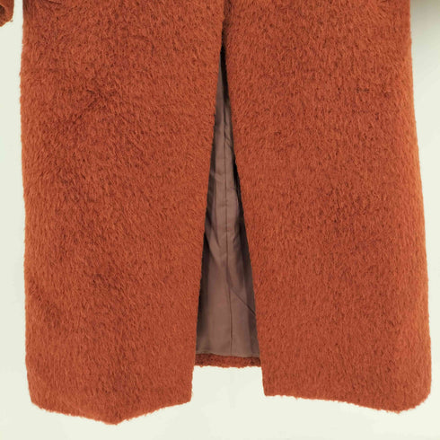 レイビームス Ray BEAMS 17AW シャギーVネックロングコート レディース FREE