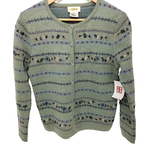 タルボット TALBOTS チロリアン ウール カーディガン レディース import:S