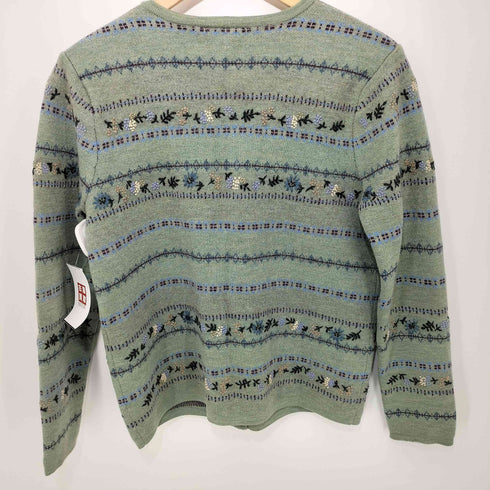 タルボット TALBOTS チロリアン ウール カーディガン レディース import:S