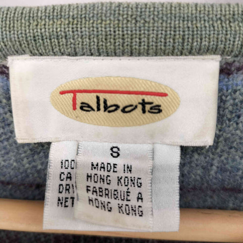 タルボット TALBOTS チロリアン ウール カーディガン レディース import:S