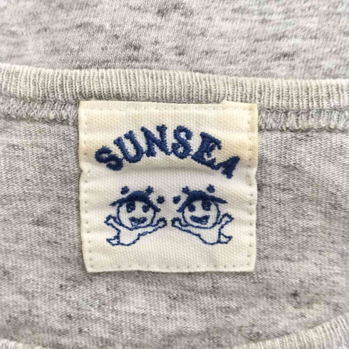 サンシー SUNSEA ドッキングクルーネックカットソー メンズ