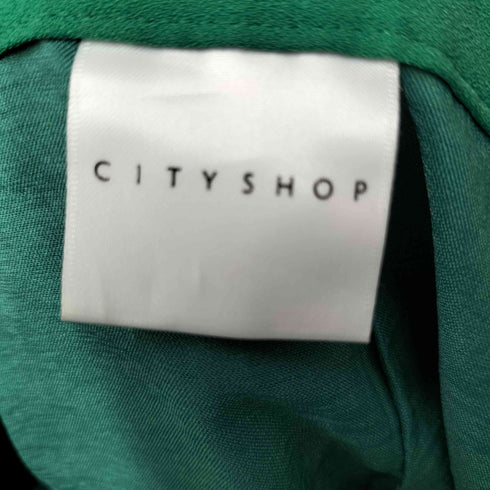 シティショップ CITYSHOP 20SS カラータックPT2 サイドジップ カラー スラックス パンツ レディース JPN:36