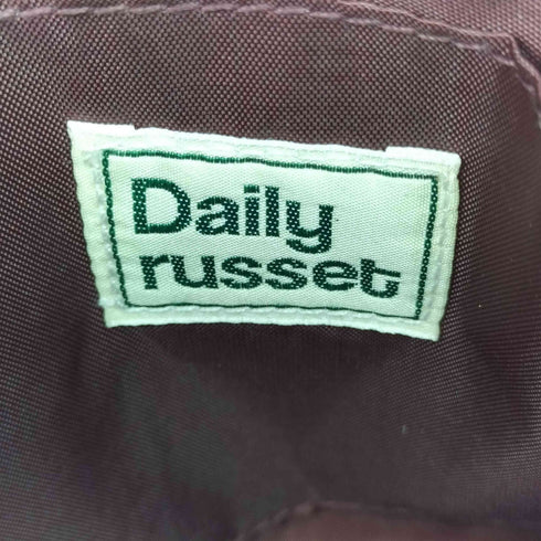デイリーラシット Daily russet モノグラムショルダーバッグ レディース