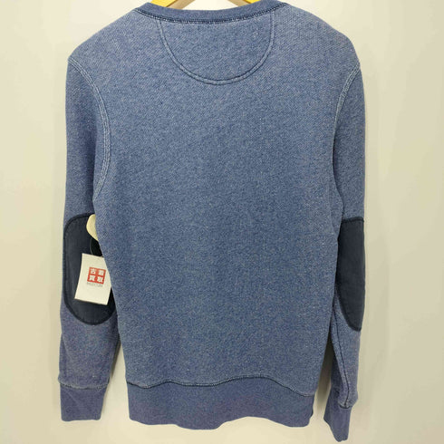 リーバイス LEVI STRAUSS&CO ハーフボタン L/S スウェット プルオーバー エルボーパッチ メンズ S/P