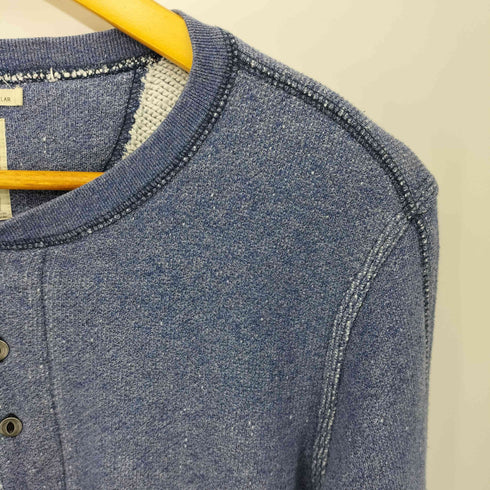 リーバイス LEVI STRAUSS&CO ハーフボタン L/S スウェット プルオーバー エルボーパッチ メンズ S/P